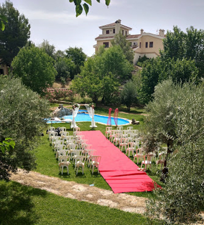 bodas al aire libre en la alberquilla, yeste.